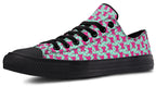 Hot Pink Bows on Mint