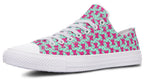 Hot Pink Bows on Mint
