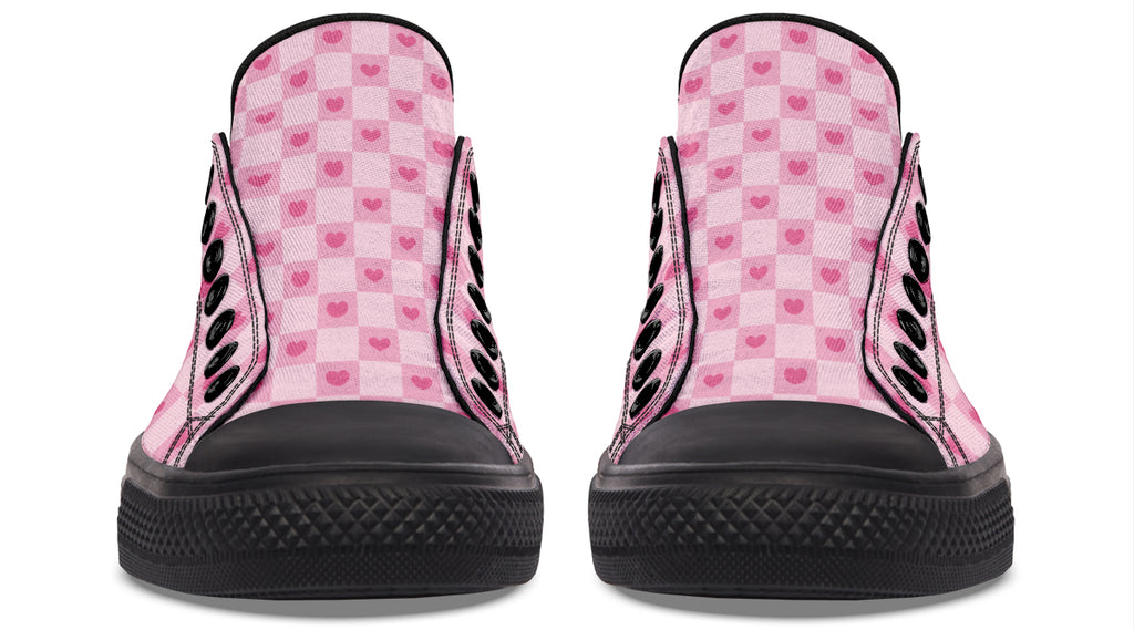Pink Heart Check