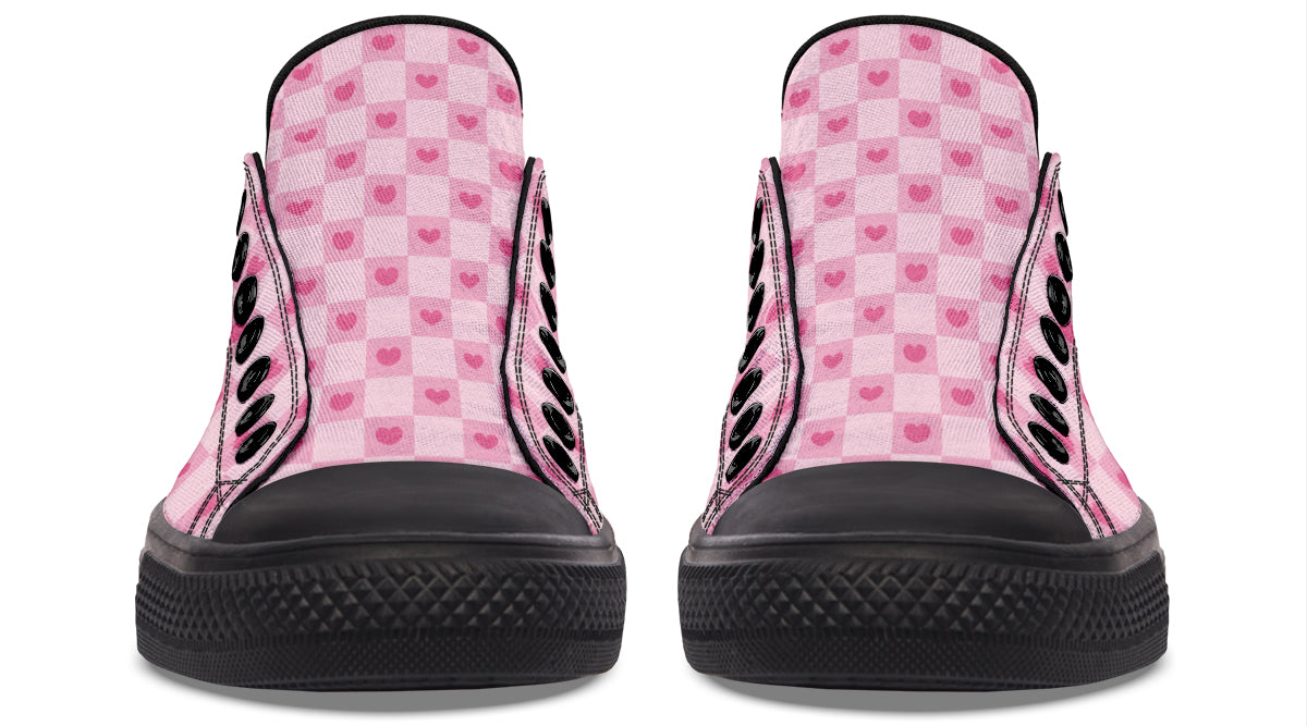 Pink Heart Check