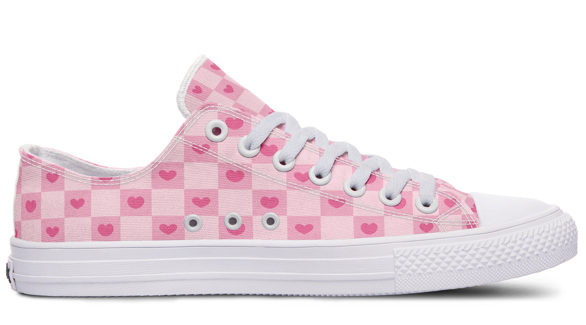Pink Heart Check