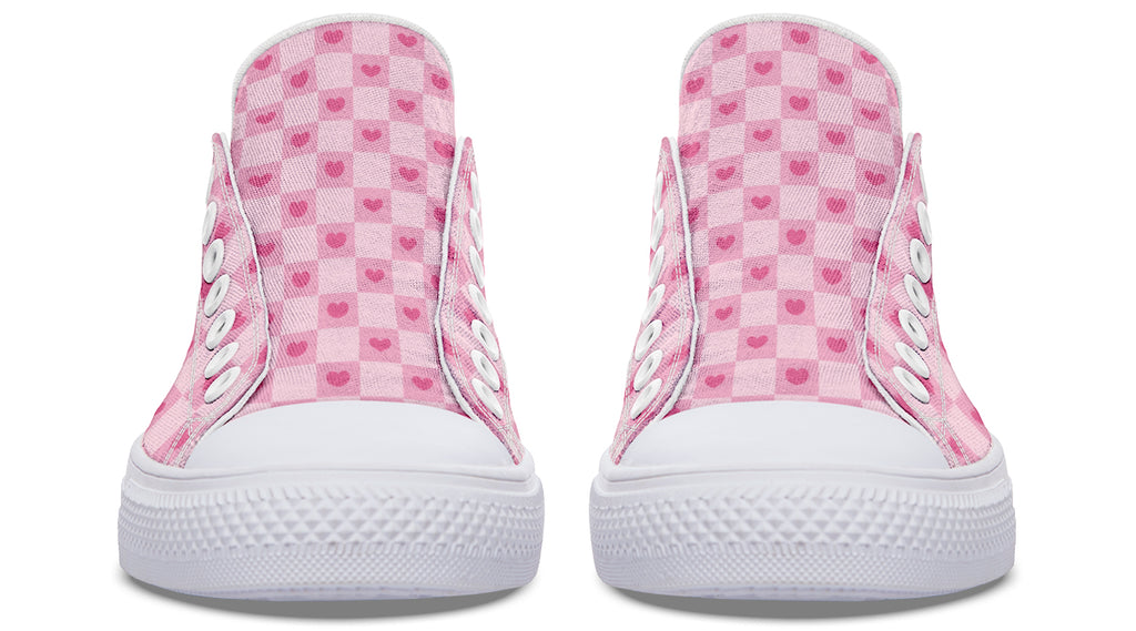 Pink Heart Check