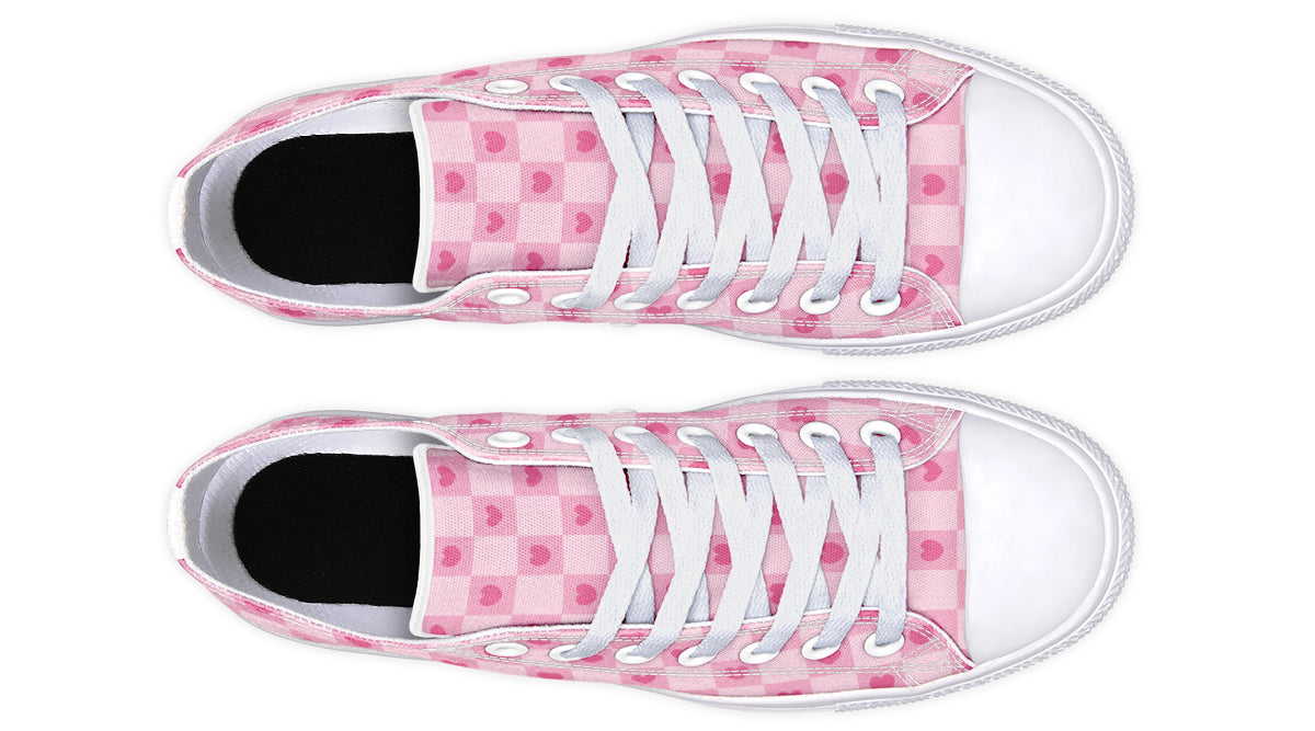 Pink Heart Check
