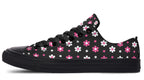 Pink and Black Flowers