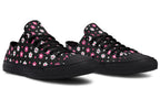 Pink and Black Flowers
