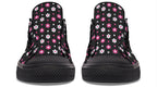 Pink and Black Flowers