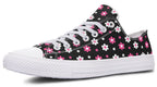 Pink and Black Flowers