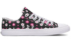 Pink and Black Flowers