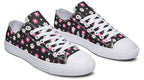 Pink and Black Flowers