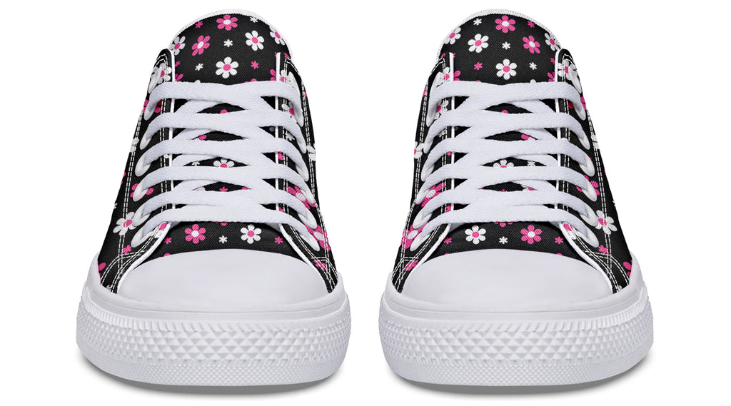 Pink and Black Flowers