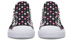 Pink and Black Flowers