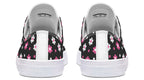 Pink and Black Flowers