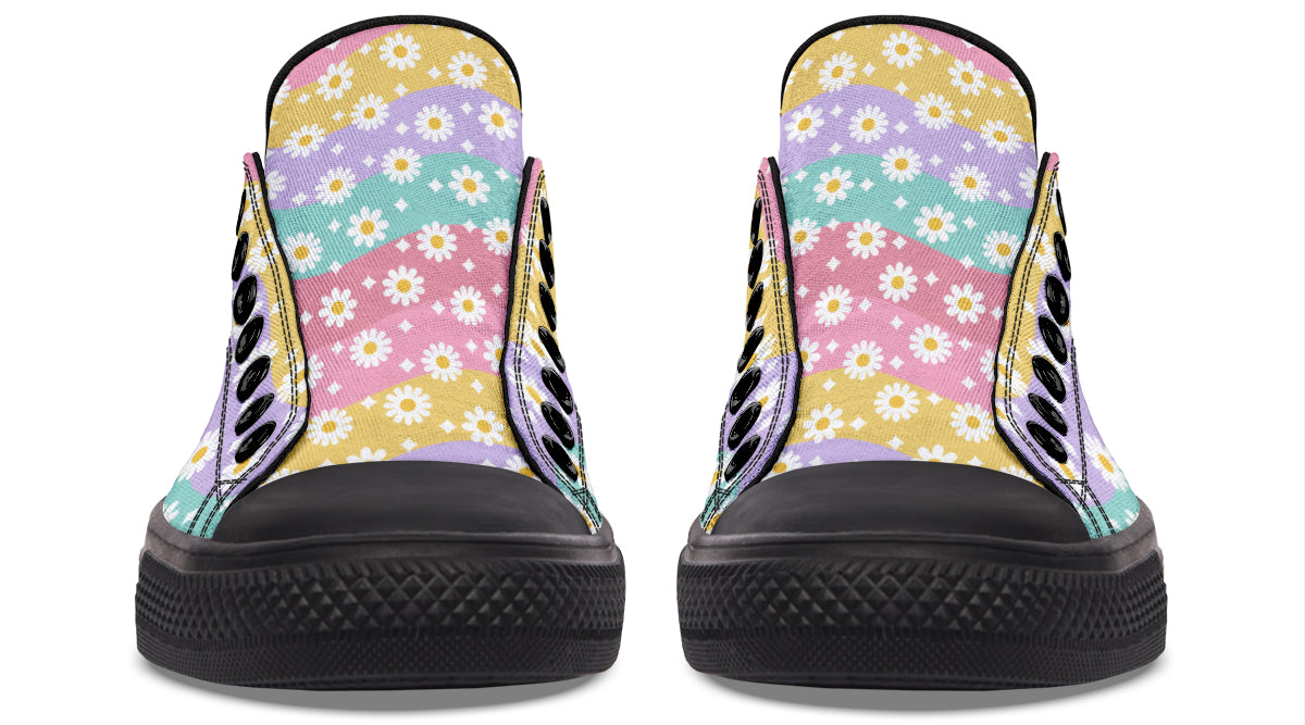 Rainbow Wave Daisies