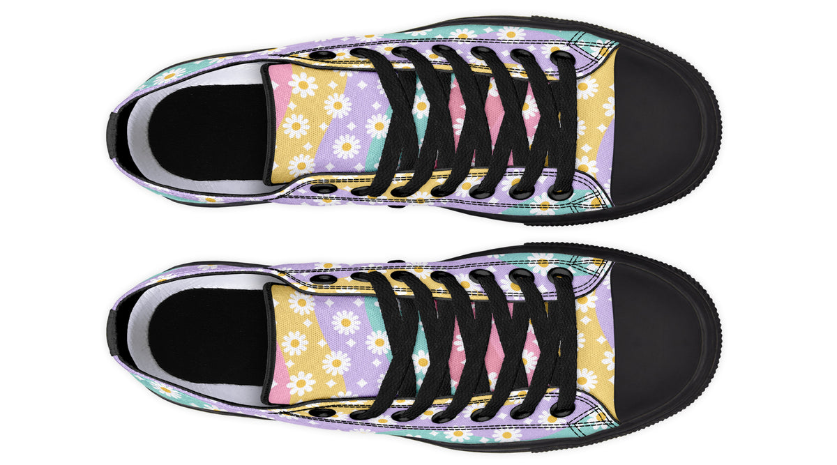 Rainbow Wave Daisies