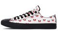 Ribbon Red on White