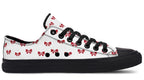 Ribbon Red on White