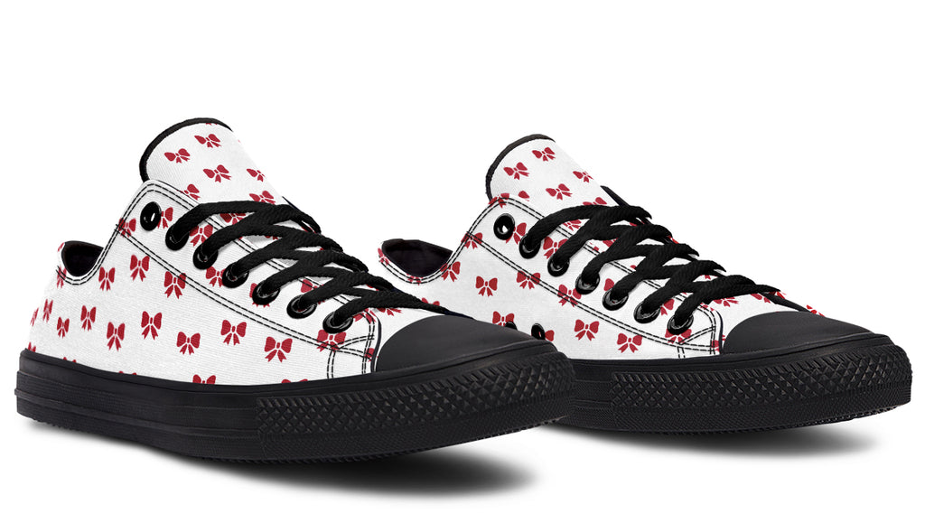 Ribbon Red on White
