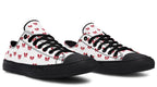 Ribbon Red on White