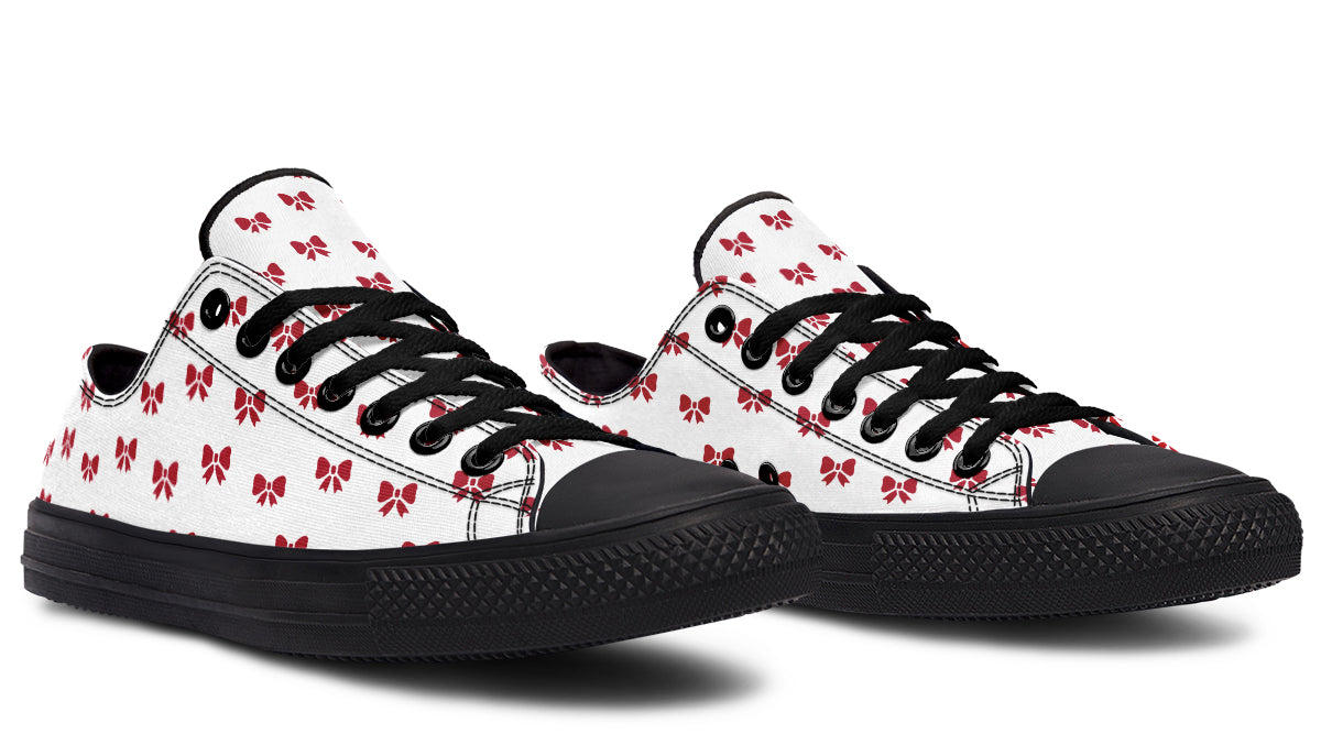Ribbon Red on White