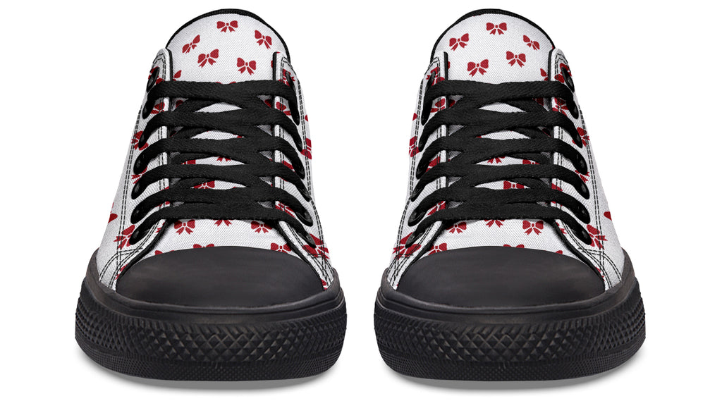 Ribbon Red on White