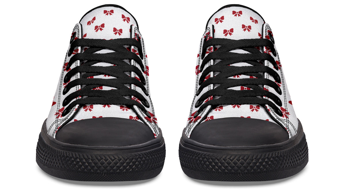 Ribbon Red on White
