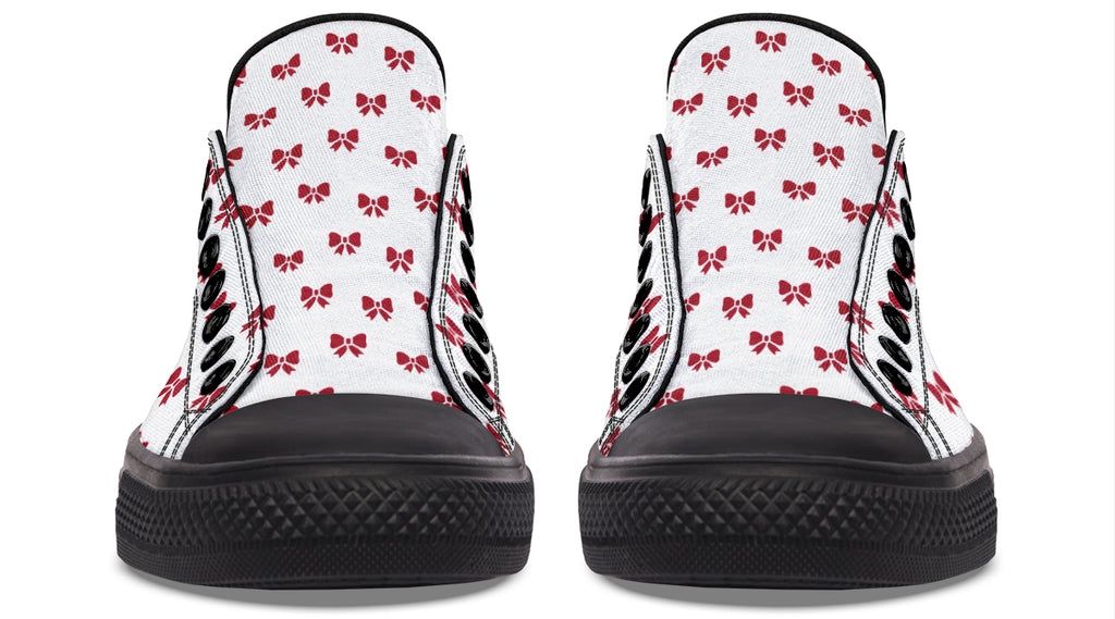Ribbon Red on White