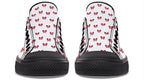 Ribbon Red on White