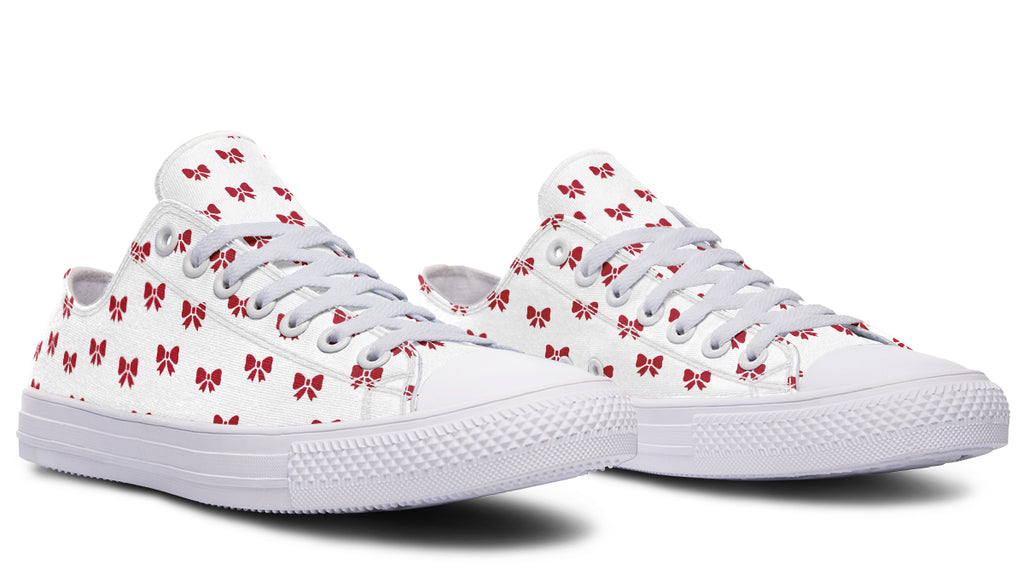 Ribbon Red on White