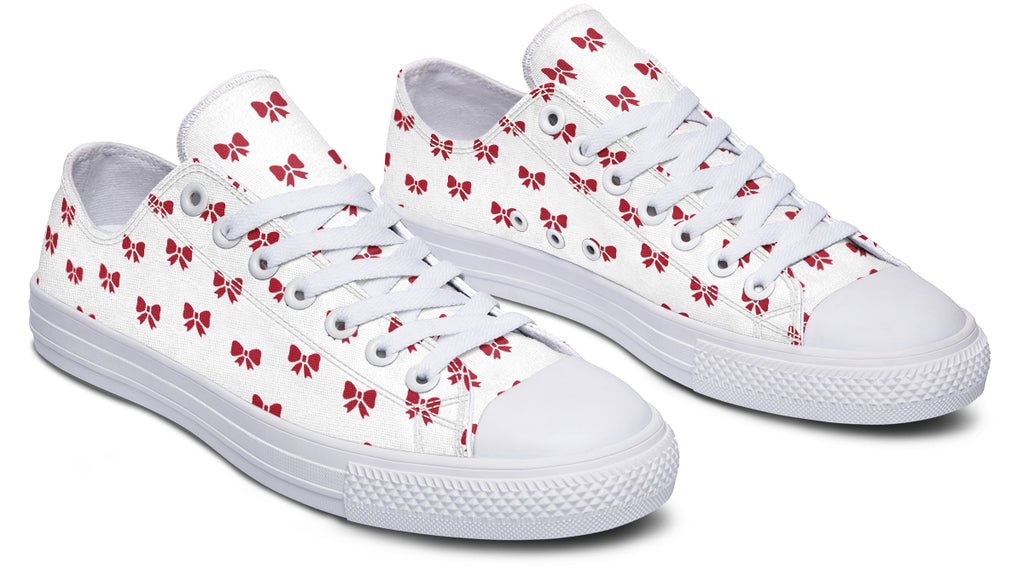 Ribbon Red on White