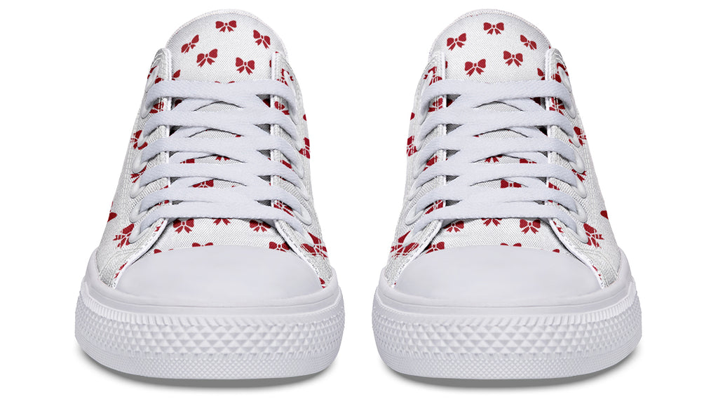 Ribbon Red on White