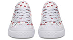 Ribbon Red on White