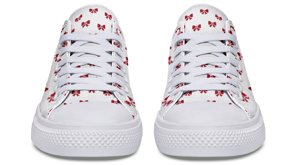 Ribbon Red on White
