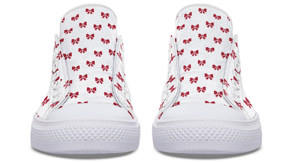 Ribbon Red on White