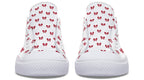 Ribbon Red on White