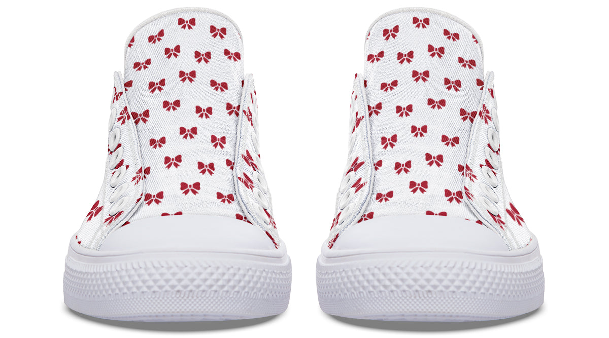 Ribbon Red on White