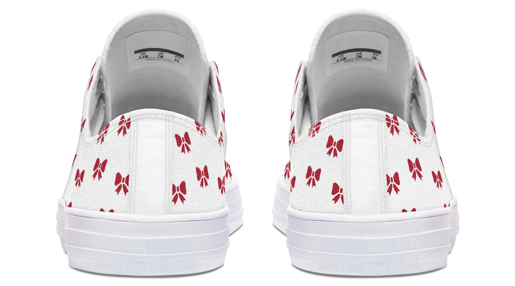 Ribbon Red on White