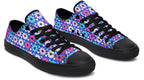 Royal Blue Retro Daisies
