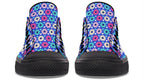 Royal Blue Retro Daisies