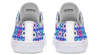 Royal Blue Retro Daisies
