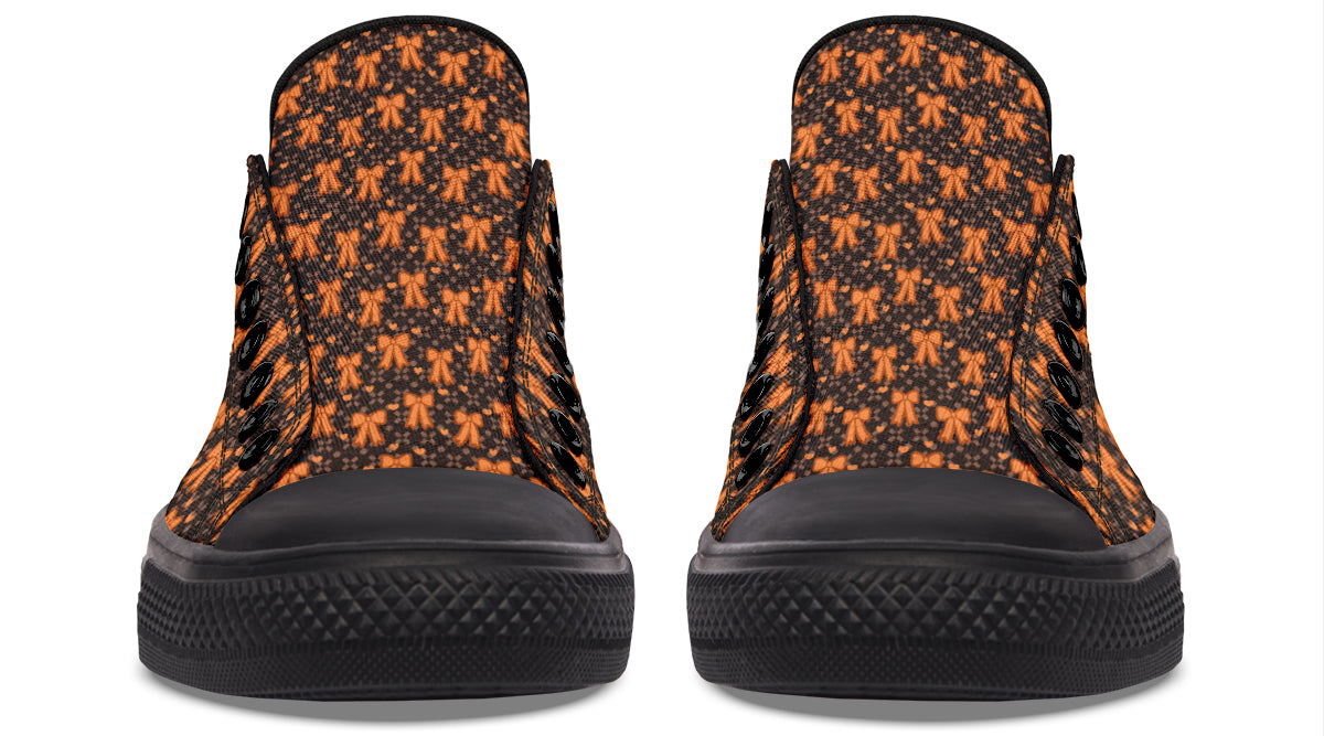 Tangerine Bows on Cocoa
