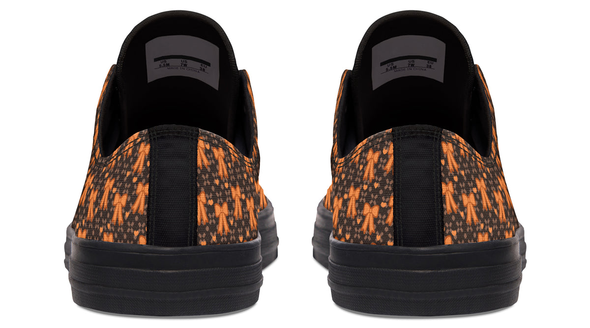 Tangerine Bows on Cocoa
