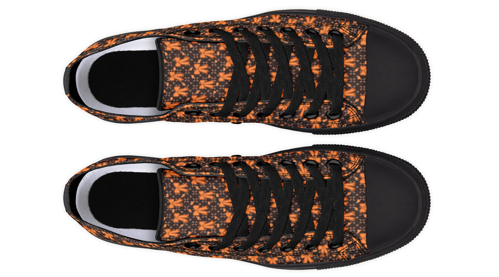 Tangerine Bows on Cocoa