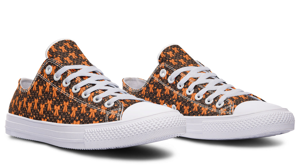 Tangerine Bows on Cocoa