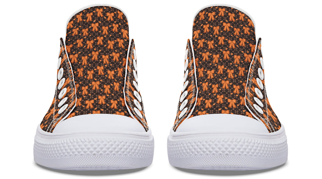 Tangerine Bows on Cocoa