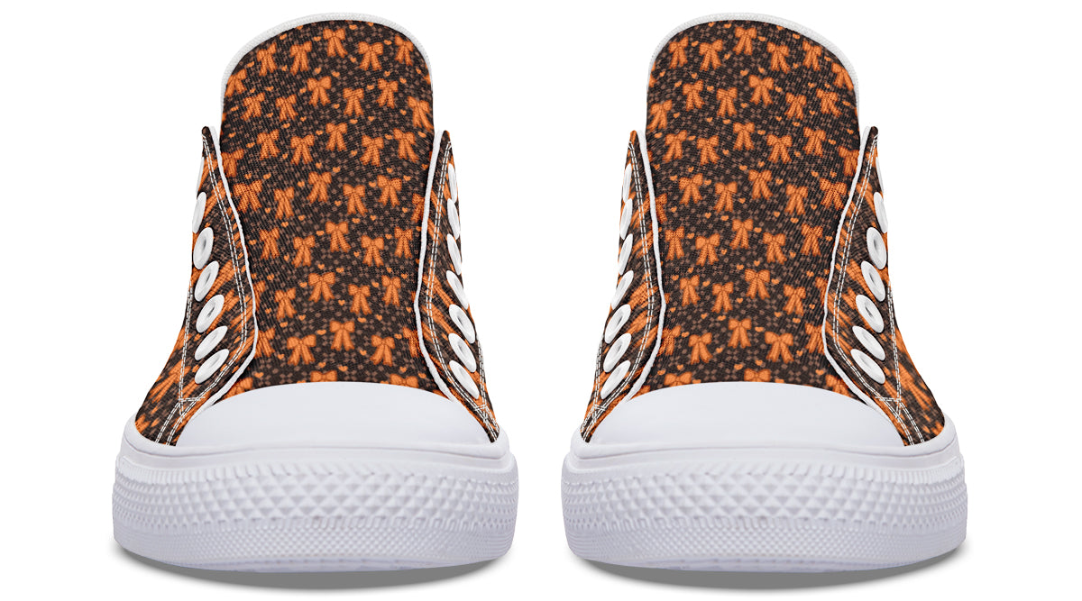 Tangerine Bows on Cocoa