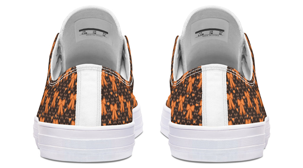 Tangerine Bows on Cocoa