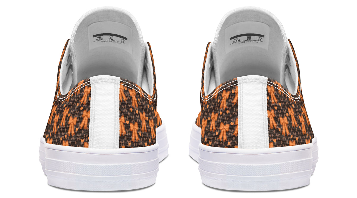 Tangerine Bows on Cocoa