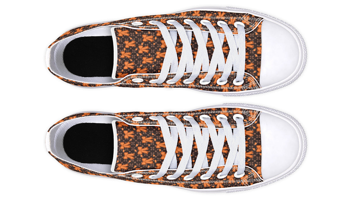 Tangerine Bows on Cocoa