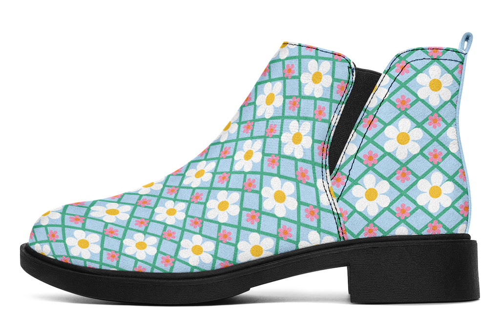 Blue Daisy Lattice