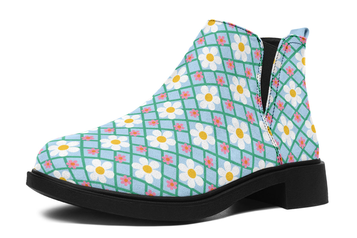 Blue Daisy Lattice